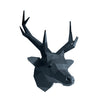 Deer Head Wall Art - Grey Sapphire Limited Edition - PAPERCRAFT WORLD