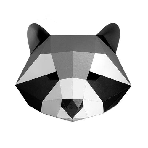 Raccoon Mask - Children's Size