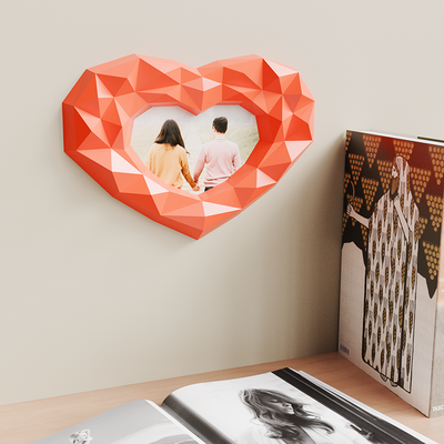 Heart Photo Frame Wall Art