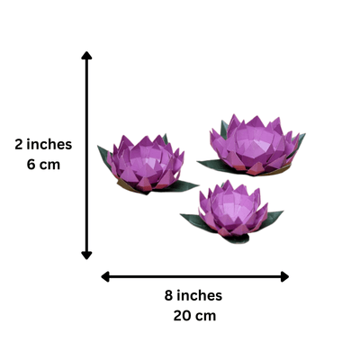 Lotus Paper Craft Flower - Low Poly