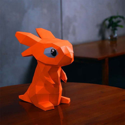 Baby Dragon Orange - Digital PDF Template