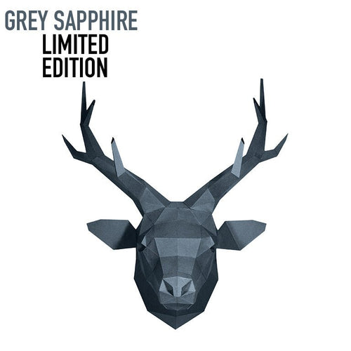 Deer Head Wall Art - Grey Sapphire Limited Edition - Refurbished