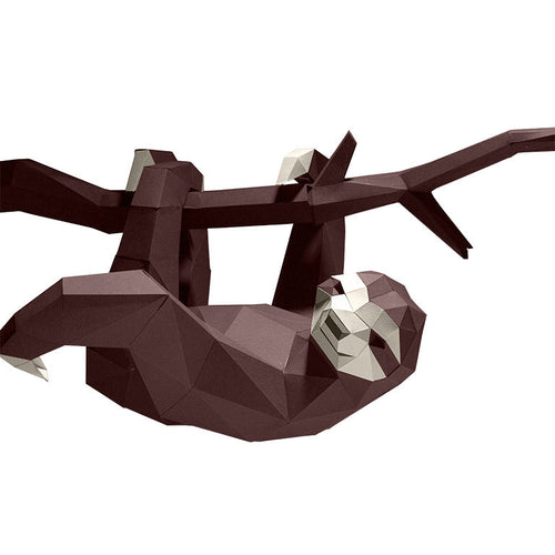 Hanging Sloth 3D Model - Refurbished