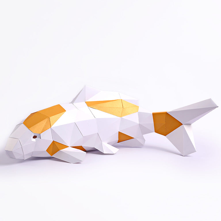 Koi Fish - Digital PDF Template - PAPERCRAFT WORLD
