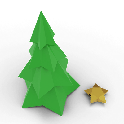 Christmas Tree 3D Papercraft