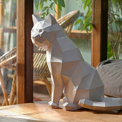3D Cat Model - PAPERCRAFT WORLD