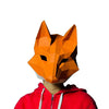 3D Paper Fox Mask - PAPERCRAFT WORLD