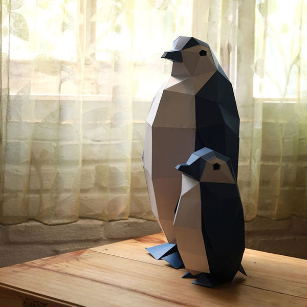 Penguin Paper Craft Model - 3d Penguin Art - PAPERCRAFT WORLD