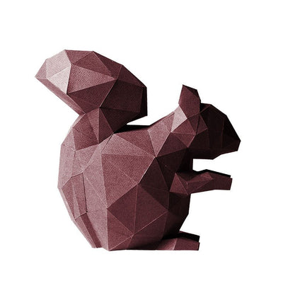 3D Squirrel Model - PAPERCRAFT WORLD