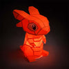 Baby Dragon 3D Paper Model - Orange, Lamp - PAPERCRAFT WORLD