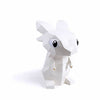 Baby Dragon 3D Paper Model - White, Lamp - PAPERCRAFT WORLD