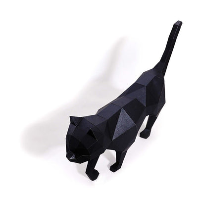 Black Cat Model | 3D Papercraft Cat - PAPERCRAFT WORLD