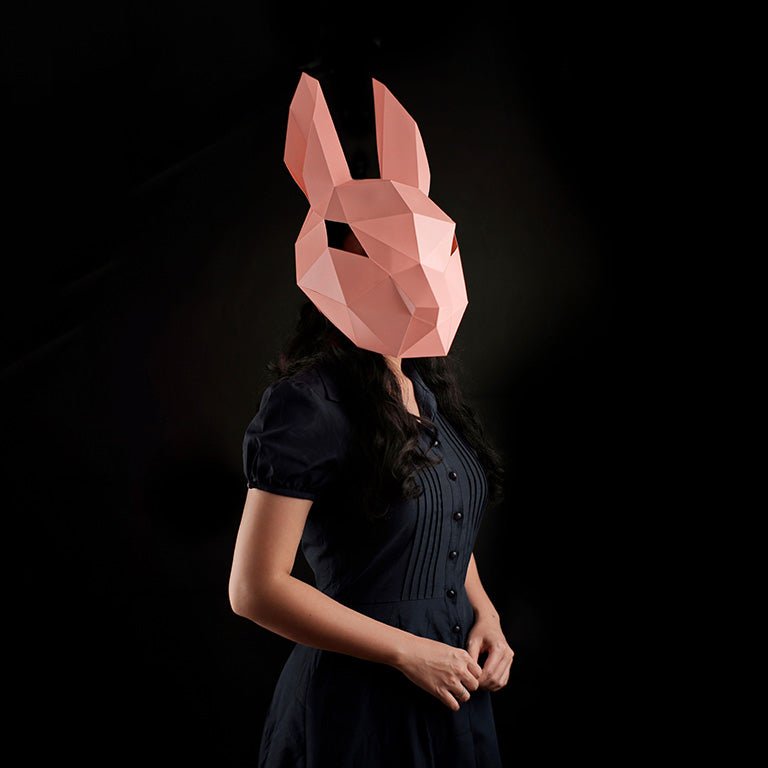 Rubber Rabbit Mask Rabbit Head Mask