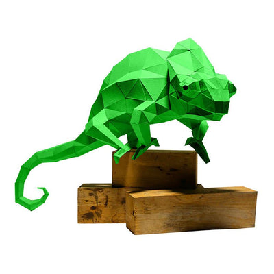 Chameleon 3D Model - PAPERCRAFT WORLD