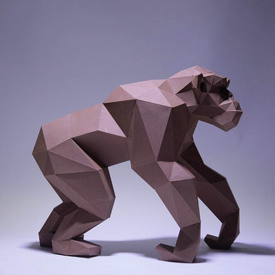 Chimpanzee Model - PAPERCRAFT WORLD