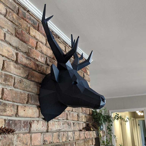 Best Papercraft Wall Art - Buy Animal Head 3D Wall Art To Build Tagged  Challenging - PAPERCRAFT WORLD