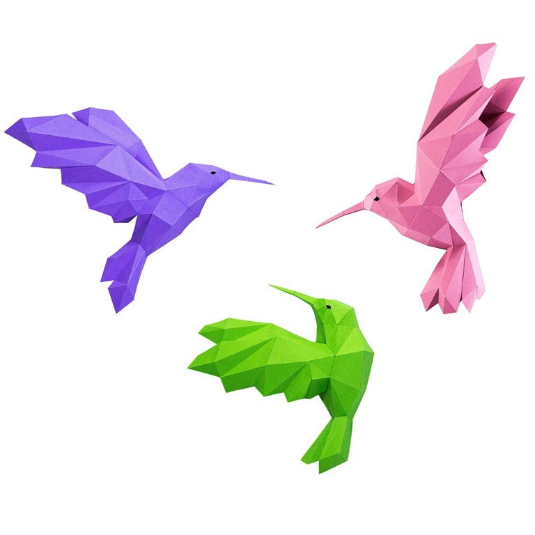 hummingbird mask template