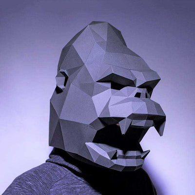 King Kong Mask - PAPERCRAFT WORLD