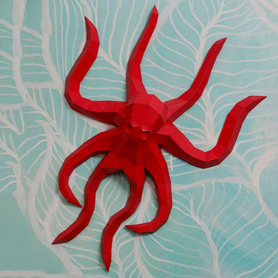 Octopus Wall Art - PAPERCRAFT WORLD