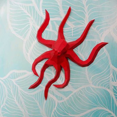 Octopus Wall Art - PAPERCRAFT WORLD