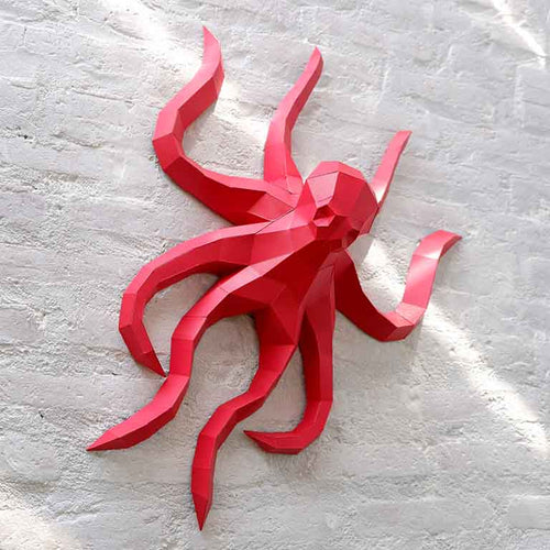 Octopus Wall Art - PAPERCRAFT WORLD