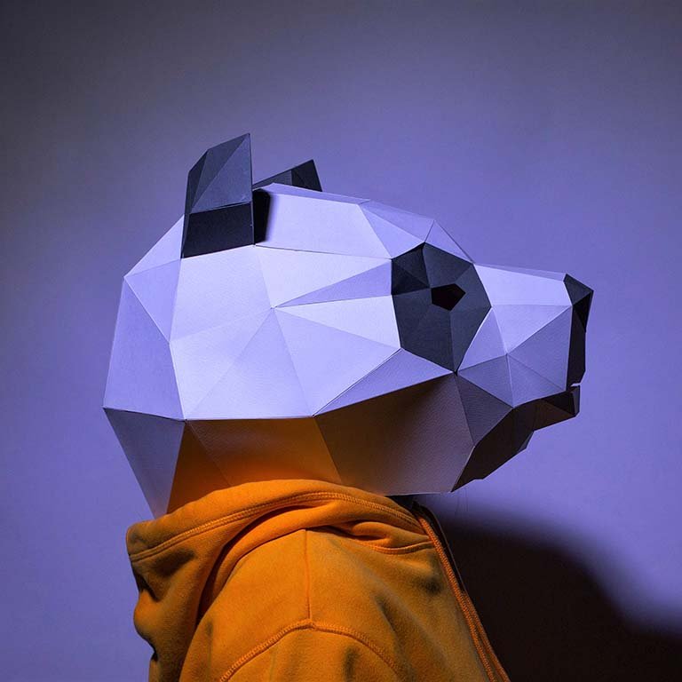 Panda Bear Mask Craft