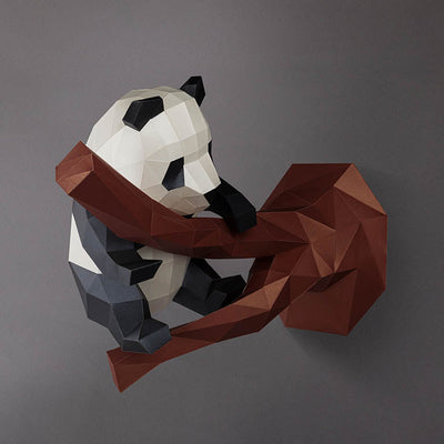 Panda Model Paper Wall Art - PAPERCRAFT WORLD