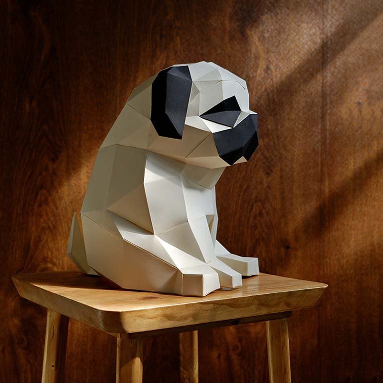 最高の 3d Painting: Pug! 【3Dペインティング：パグ！】 絵画