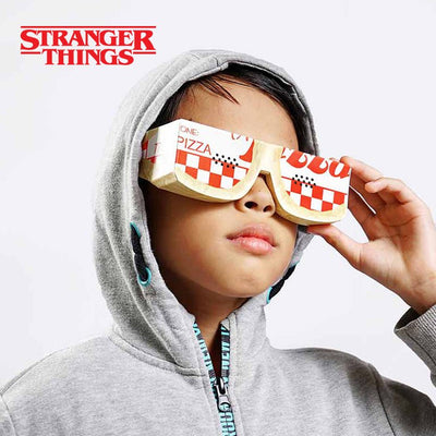 Stranger Things - Surfer Boy Pizza Goggles - All Ages - PAPERCRAFT WORLD
