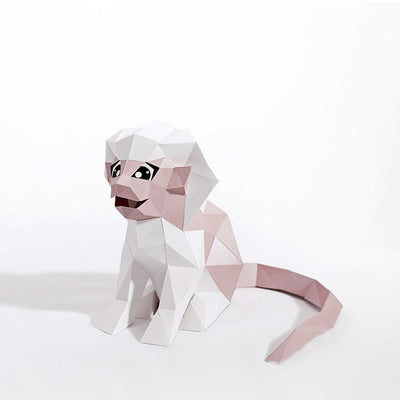 Tamarin 3D Paper Model, Lamp - PAPERCRAFT WORLD