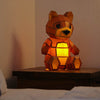 Teddy Bear 3D Paper Model, Lamp - PAPERCRAFT WORLD