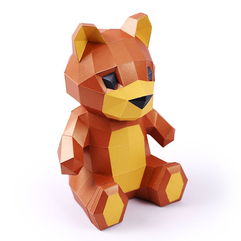 Teddy Bear 3D Paper Model | Teddy Lamp - PAPERCRAFT WORLD